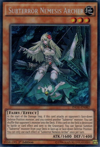 Subterror Nemesis Archer [INOV-EN082] Secret Rare 