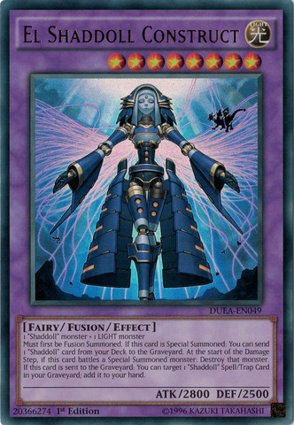 El Shaddoll Construct [DUEA-EN049] Ultra Rare 