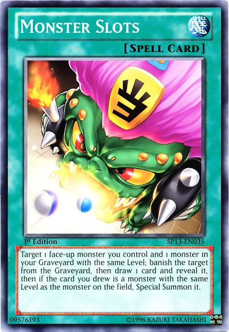 Monster Slots [SP13-EN035] Common 