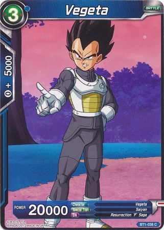 Vegeta (BT1-038) [Galactic Battle] 