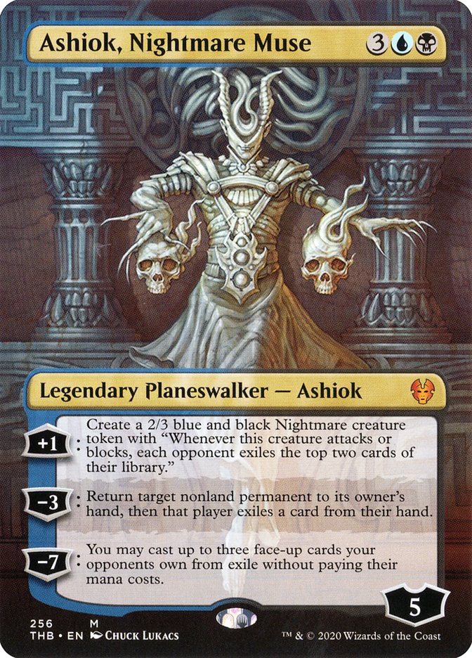 Ashiok, Nightmare Muse (Borderless) [Theros Beyond Death] 