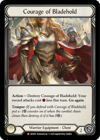Courage of Bladehold [CRU081] (Crucible of War) 1st Edition Normal 