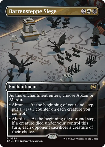 Barrensteppe Siege (Borderless) [Tarkir: Dragonstorm] 