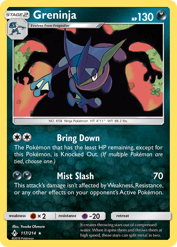 Greninja (117/214) [Sun &amp; Moon: Unbroken Bonds] 