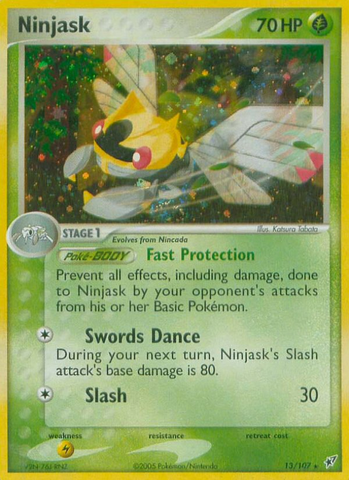 Ninjask (13/107) [EX: Deoxys] 