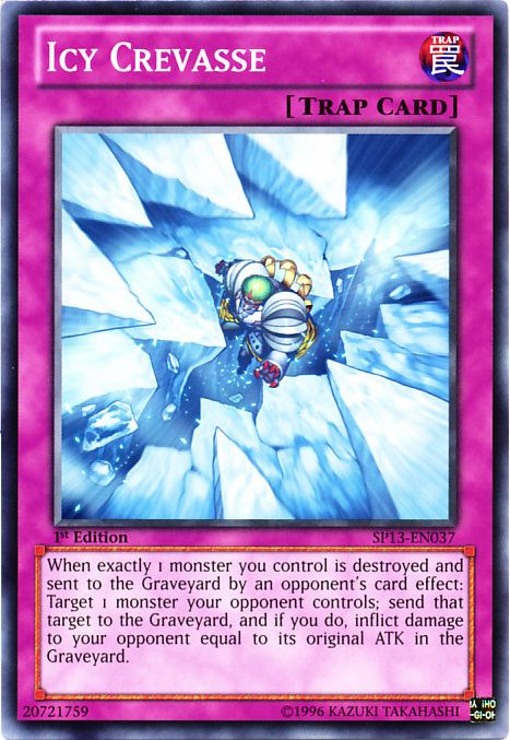 Icy Crevasse [SP13-EN037] Common 