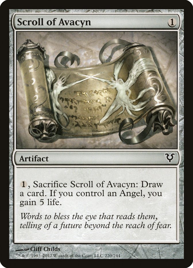 Scroll of Avacyn [Avacyn Restored] 
