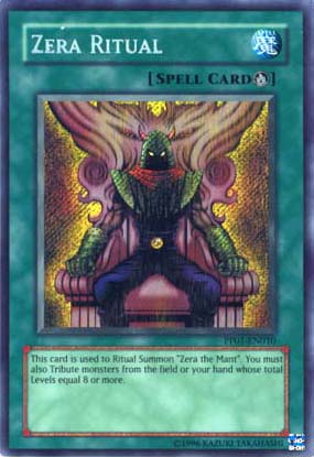 Zera Ritual [PP01-EN010] Secret Rare 