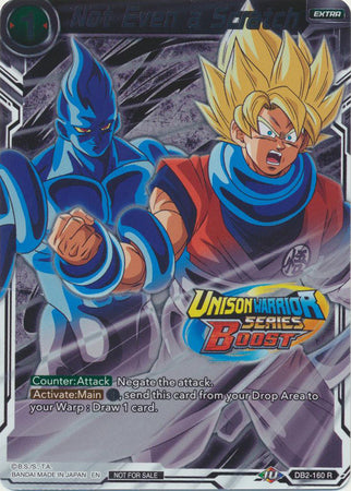 Not Even a Scratch (Event Pack 08 - Alternate Foil) (DB2-160) [Tournament Promotion Cards] 
