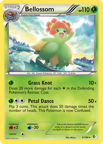 Bellossom (4/149) [Black &amp; White: Boundaries Crossed] 