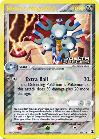 Holon's Magneton (22/113) (Stamped) [EX: Delta Species] 