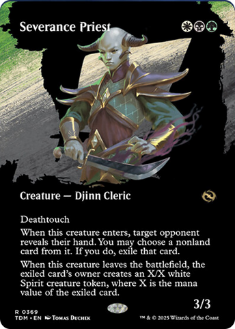 Severance Priest (Borderless) [Tarkir: Dragonstorm] 