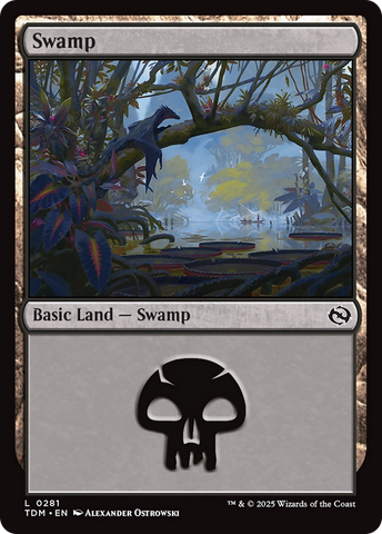 Swamp (0281) [Tarkir: Dragonstorm] 