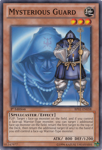 Mysterious Guard [BP01-EN058] Common 