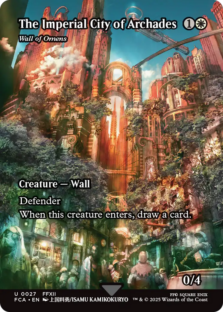 Wall of Omens - The Imperial City of Archades (Showcase) [FINAL FANTASY: Through the Ages] 
