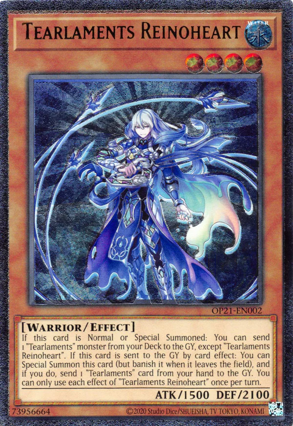 Tearlaments Reinoheart [OP21-EN002] Ultimate Rare