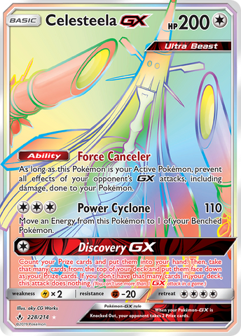 Celesteela GX (228/214) [Sun &amp; Moon: Unbroken Bonds] 