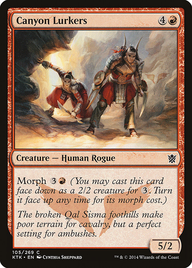 Canyon Lurkers [Khans of Tarkir] 