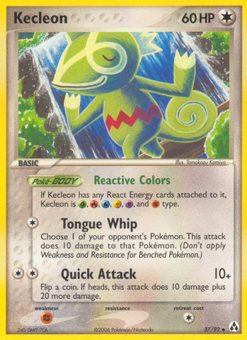 Kecleon (37/92) [EX: Legend Maker] 