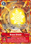 Brave Shield [BT1-095] (Dash Pack) [Release Special Booster Ver.1.5 Promos] 