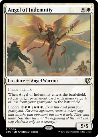 Angel of Indemnity [Outlaws of Thunder Junction Commander] 