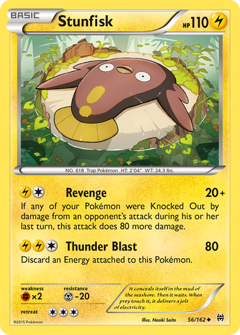 Stunfisk (56/162) [XY: BREAKthrough] 