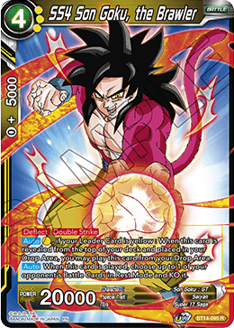 SS4 Son Goku, the Brawler (BT14-095) [Cross Spirits] 