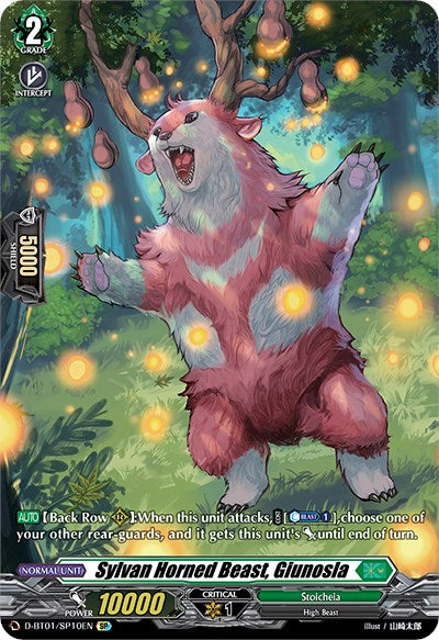 Sylvan Horned Beast, Giunosla (D-BT01/SP10EN) [Genesis of the Five Greats]