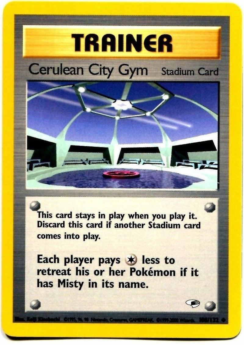 Cerulean City Gym (108/132) [Gym Heroes Unlimited] 
