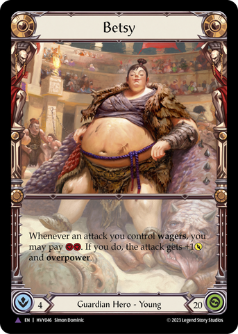 Betsy (Cold Foil) (Marvel) [HVY046] (Heavy Hitters) Cold Foil 