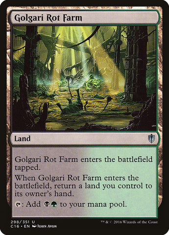 Golgari Rot Farm [Order 2016] 