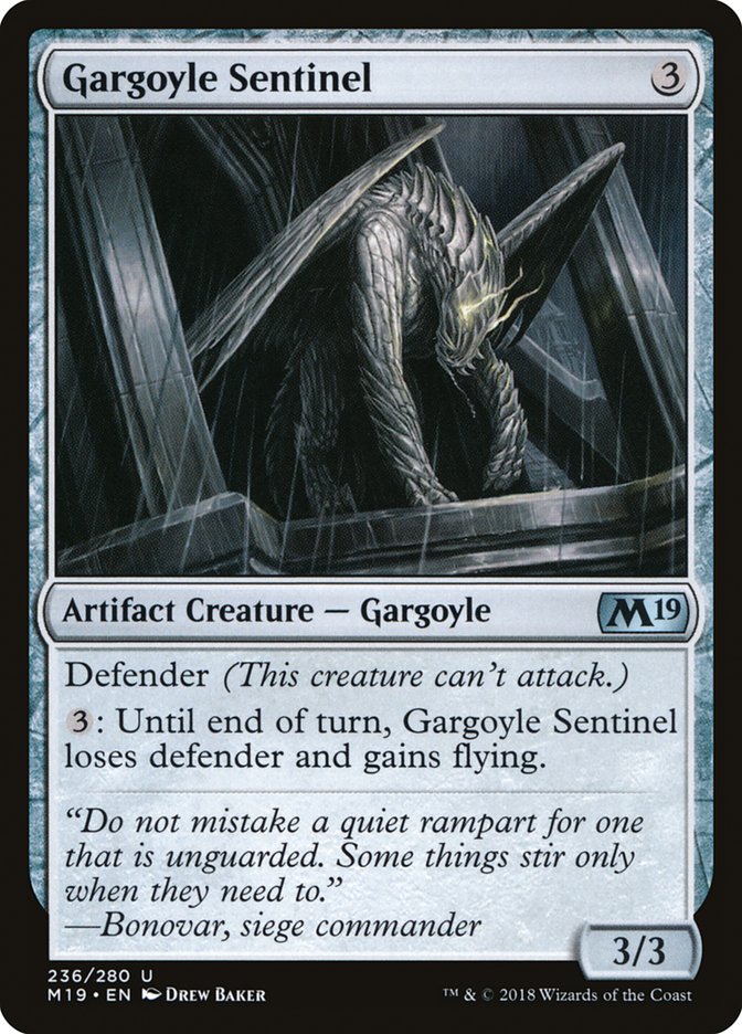Gargoyle Sentinel [Core Set 2019] 