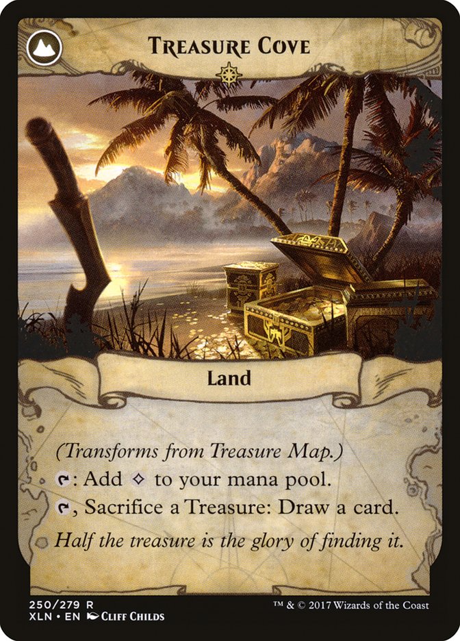 Treasure Map // Treasure Cove [Ixalan] 