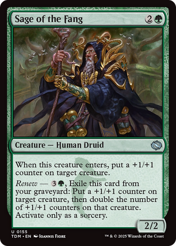 Sage of the Fang [Tarkir: Dragonstorm] 