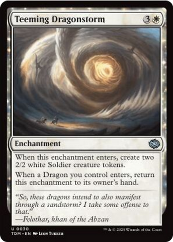 Teeming Dragonstorm [Tarkir: Dragonstorm] 