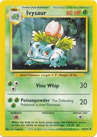 Ivysaur (30/102) [Base Set Unlimited] 