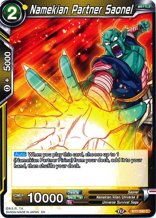 Namekian Partner Saonel (BT7-090) [Assault of the Saiyans]