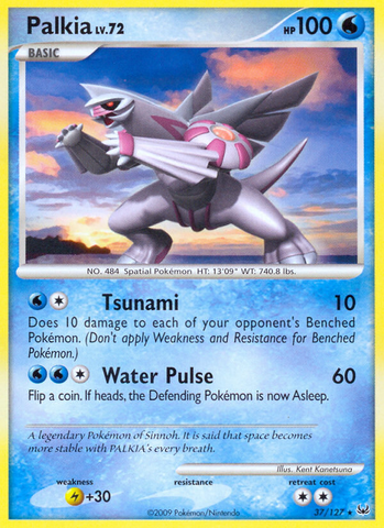 Palkia (37/127) [Platinum: Base Set] 