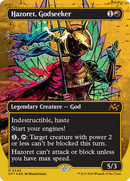 Hazoret, Godseeker (Borderless) (First-Place Foil) [Aetherdrift] 