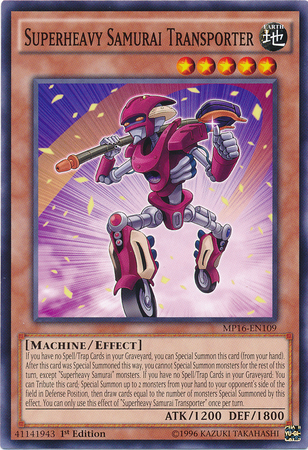 Superheavy Samurai Transporter [MP16-EN109] Common 