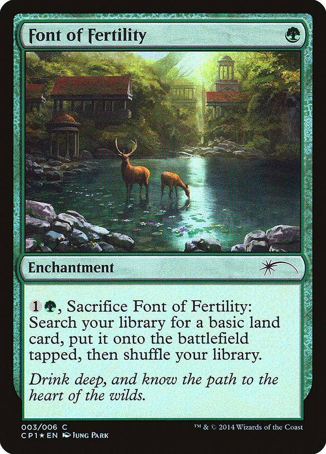 Font of Fertility [Magic 2015 Clash Pack] 