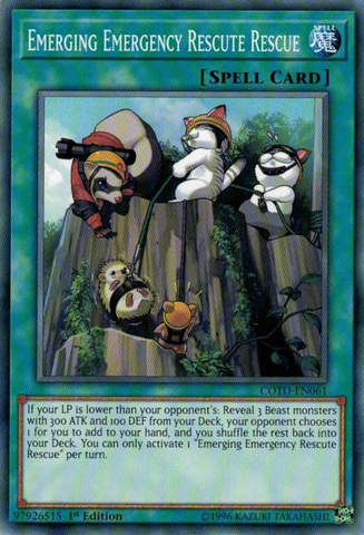 Emerging Emergency Rescute Rescue [COTD-EN061] Common 
