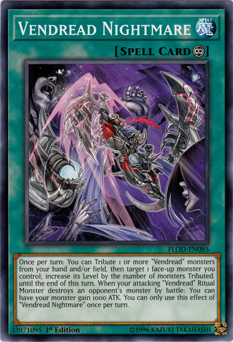 Vendread Nightmare [FLOD-EN085] Common 