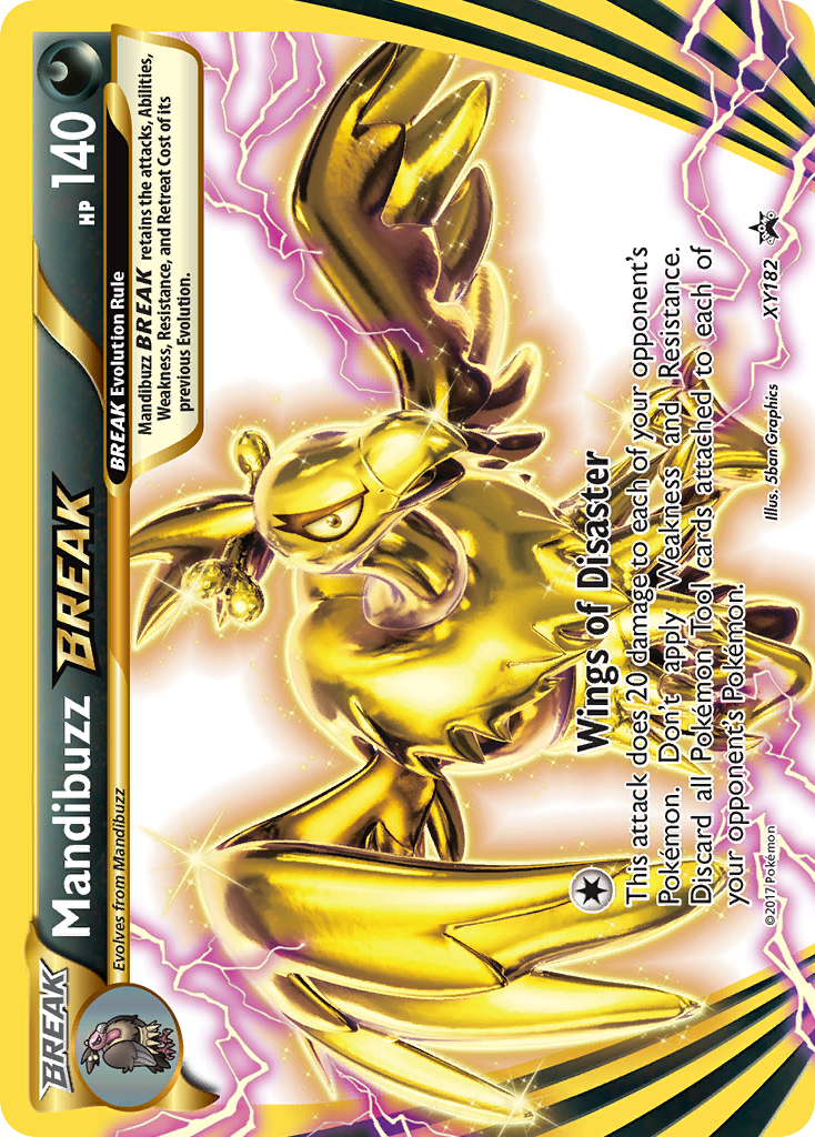 Mandibuzz BREAK (XY182) [XY: Black Star Promos] 