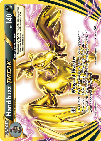 Mandibuzz BREAK (XY182) [XY: Black Star Promos] 