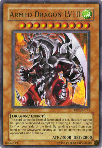 Armed Dragon LV10 [DP2-EN013] Ultra Rare 