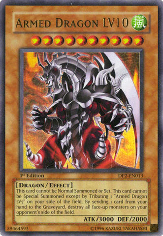 Armed Dragon LV10 [DP2-EN013] Ultra Rare 