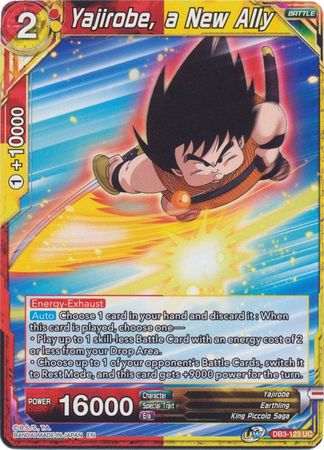 Yajirobe, a New Ally (DB3-123) [Giant Force] 