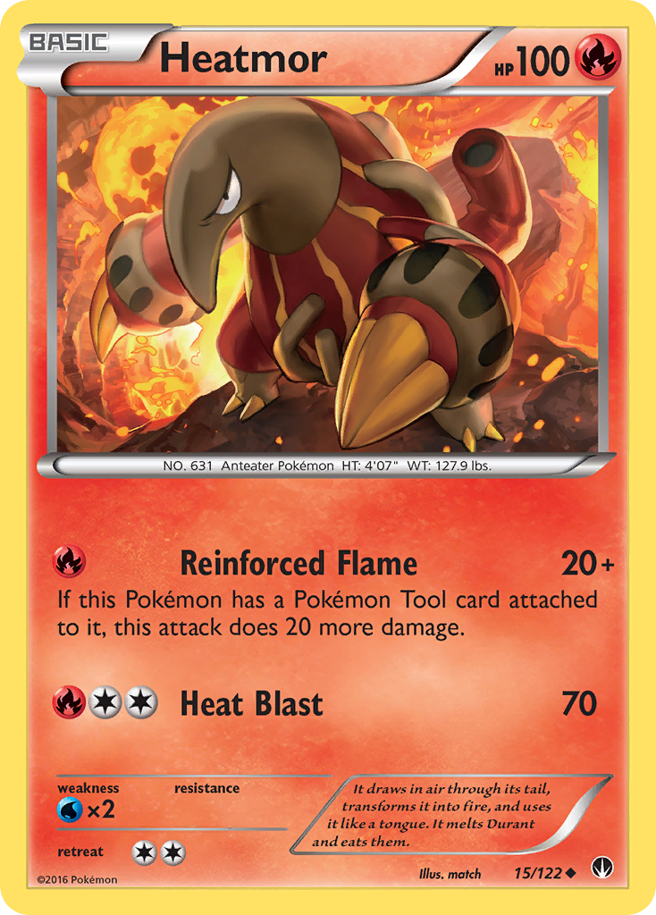 Heatmor (15/122) [XY:BREAKpoint] 