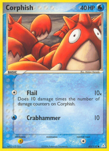 Corphish (63/110) [EX: Holon Phantoms] 
